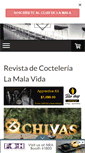 Mobile Screenshot of coctelerialamalavida.com
